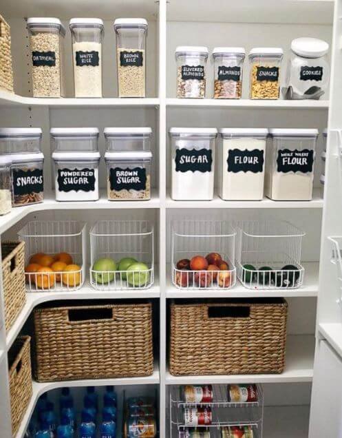 Clever Storage Ideas You'll Love For A Small Kitchen Pantry - Journey ...